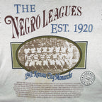MLB (Long Gone) - The Negro Leagues 1920 Kansas City Monarch T-Shirt 1992 X-Large Vintage Retro Baseball