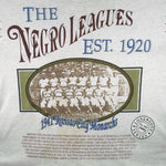 MLB (Long Gone) - The Negro Leagues 1920 Kansas City Monarch T-Shirt 1992 X-Large Vintage Retro Baseball