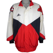 NFL (Apex One) - Kansas City Chiefs Zip-Up Windbreaker 1990s X-Large Vintage Retro Football