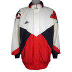 NFL (Apex One) - Kansas City Chiefs Zip-Up Windbreaker 1990s X-Large Vintage Retro Football