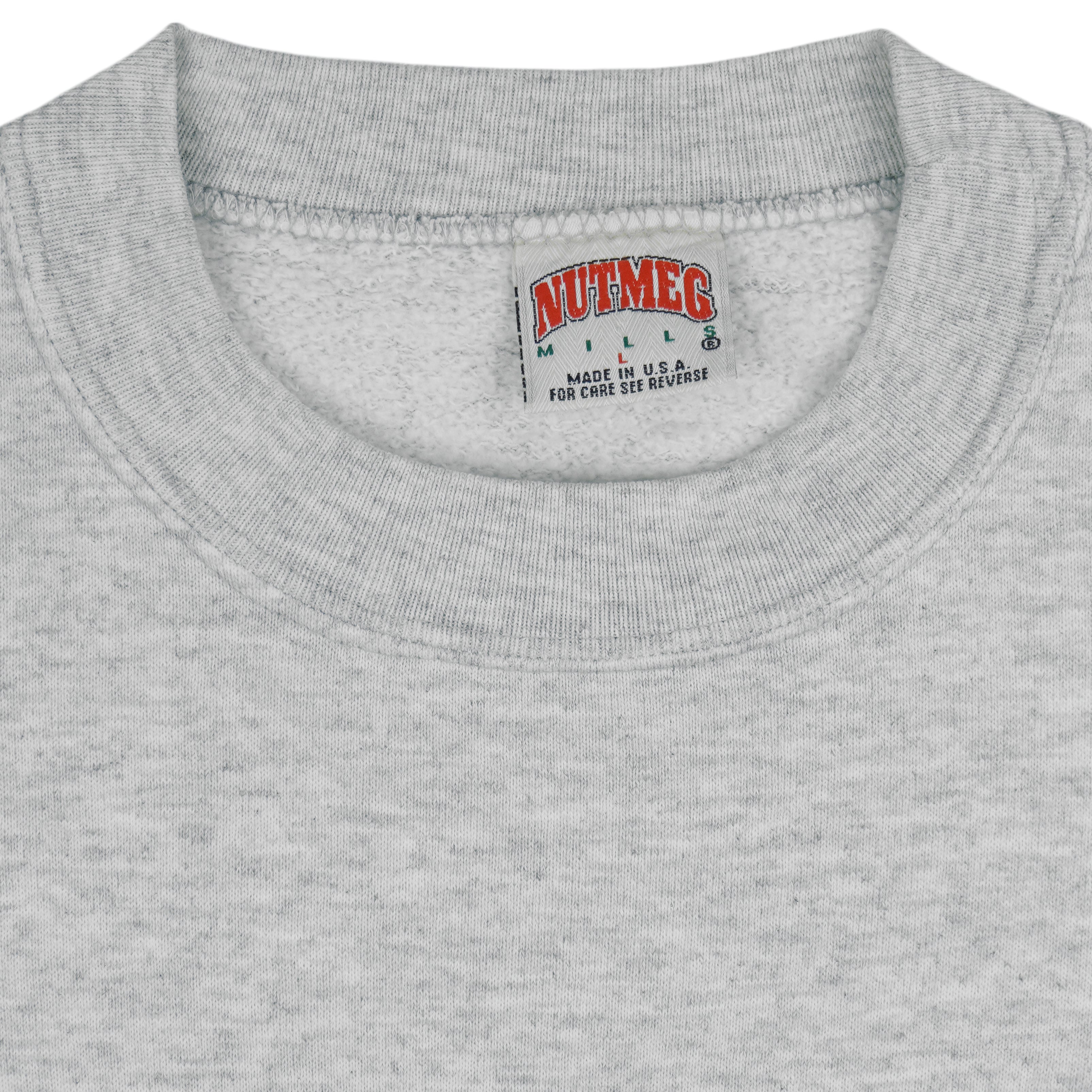 NFL (Nutmeg) - Super Bowl XXVI Crew Neck Sweatshirt 1991 Large Vintage Retro Football