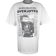 NHL - Dallas Stars Stanley Cup Champions Front Pages T-Shirt 1999 X-Large Vintage Retro Hockey