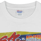 NBA (Hanes) - Dream Team USA Vs Argentina Basketball Olympic Game T-Shirt 1996 Large Vintage Retro Basketball