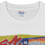 NBA (Hanes) - Dream Team USA Vs Argentina Basketball Olympic Game T-Shirt 1996 Large Vintage Retro Basketball