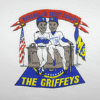 MLB (Trench) - Seattle Mariners The Griffey’s T-Shirt 1990 Large Vintage Retro Baseball