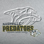 NHL (Logo Athletic) - Nashville Predators Spell-Out T-Shirt 1990s Large Vintage Retro Hockey