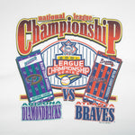 MLB (Dynasty) - Braves VS Diamondbacks Matchup T-Shirt 2001 XX-Large Vintage Retro Baseball