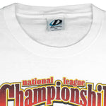 MLB (Dynasty) - Braves VS Diamondbacks Matchup T-Shirt 2001 XX-Large Vintage Retro Baseball