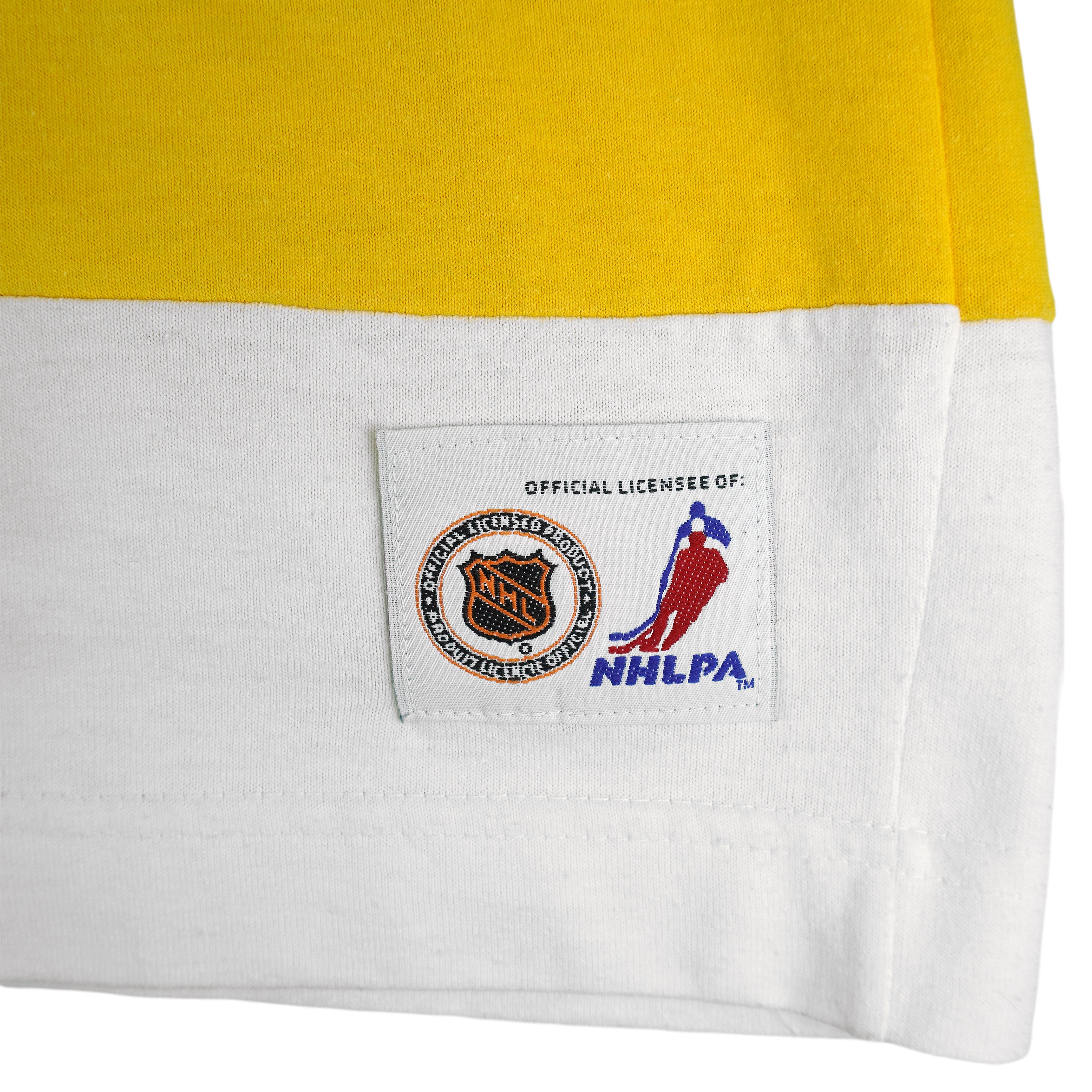 NHL (Nutmeg) - Buffalo Sabres La Fontaine #16 Spell-Out Jersey 1990s Large Vintage Retro Hockey
