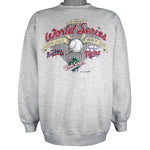 MLB (Tultex) - Atlanta Braves VS Minnesota Twins World Series Sweatshirt 1991 XX-Large