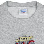 MLB (Tultex) - Braves VS Twins World Series Sweatshirt 1991 XX-Large Vintage Retro Baseball