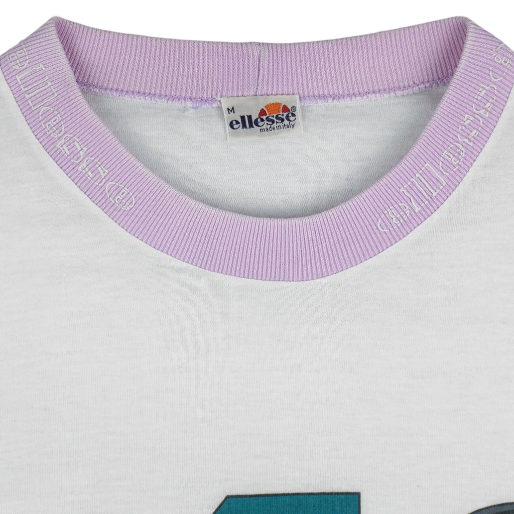 Vintage (Ellesse) - Tennis Spell-Out T-Shirt 1990s Medium Vintage Retro