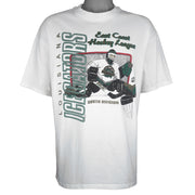 NHL (Hanes) - Louisiana IceGators Hockey T-Shirt 1996 X-Large Vintage Retro Hockey