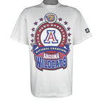Starter - NCAA Arizona Wildcats Basketball Final Four Champions T-Shirt 1997 Large Vintage Retro