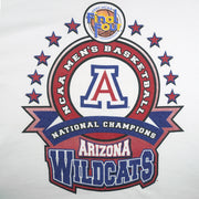 Starter - NCAA Arizona Wildcats Basketball Final Four Champions T-Shirt 1997 Large Vintage Retro