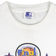 Starter - NCAA Arizona Wildcats Basketball Final Four Champions T-Shirt 1997 Large Vintage Retro