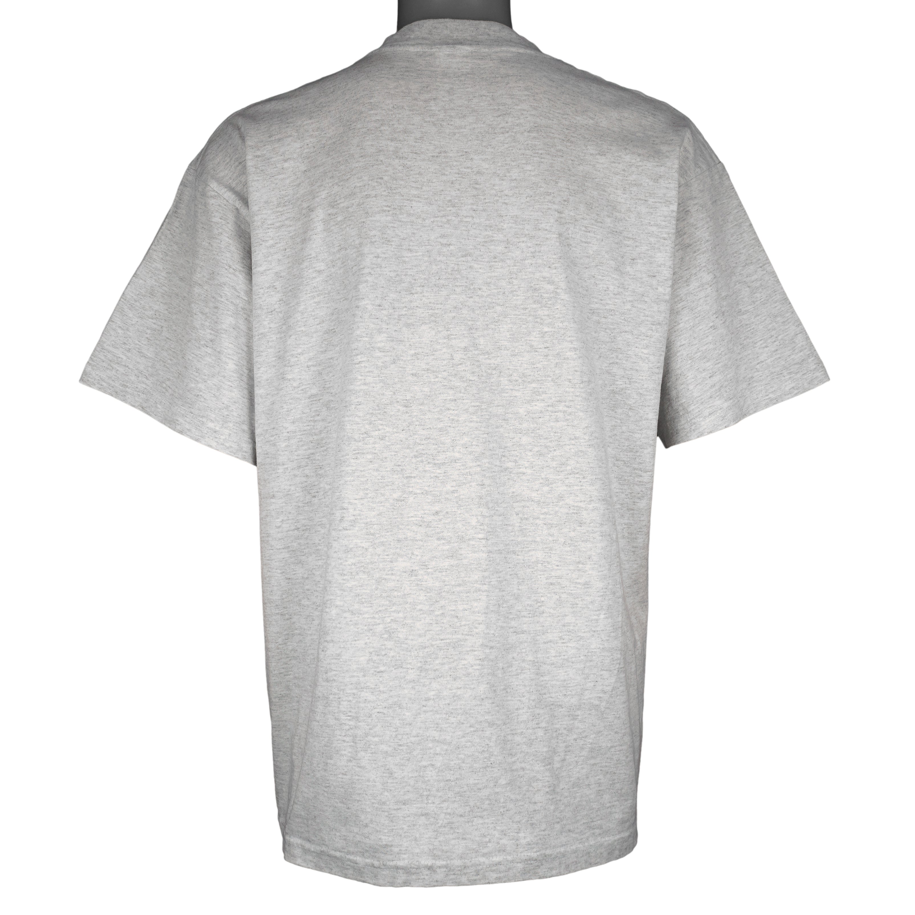 NFL (Logo 7) - Grey Super Bowl XXXIII, Falcons VS Broncos T-Shirt 1999 X-Large Vintage Retro Football