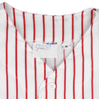 NBA - Chicago Bulls Basketball Pinstripe Jersey 1990s Medium Vintage Retro Baseball
