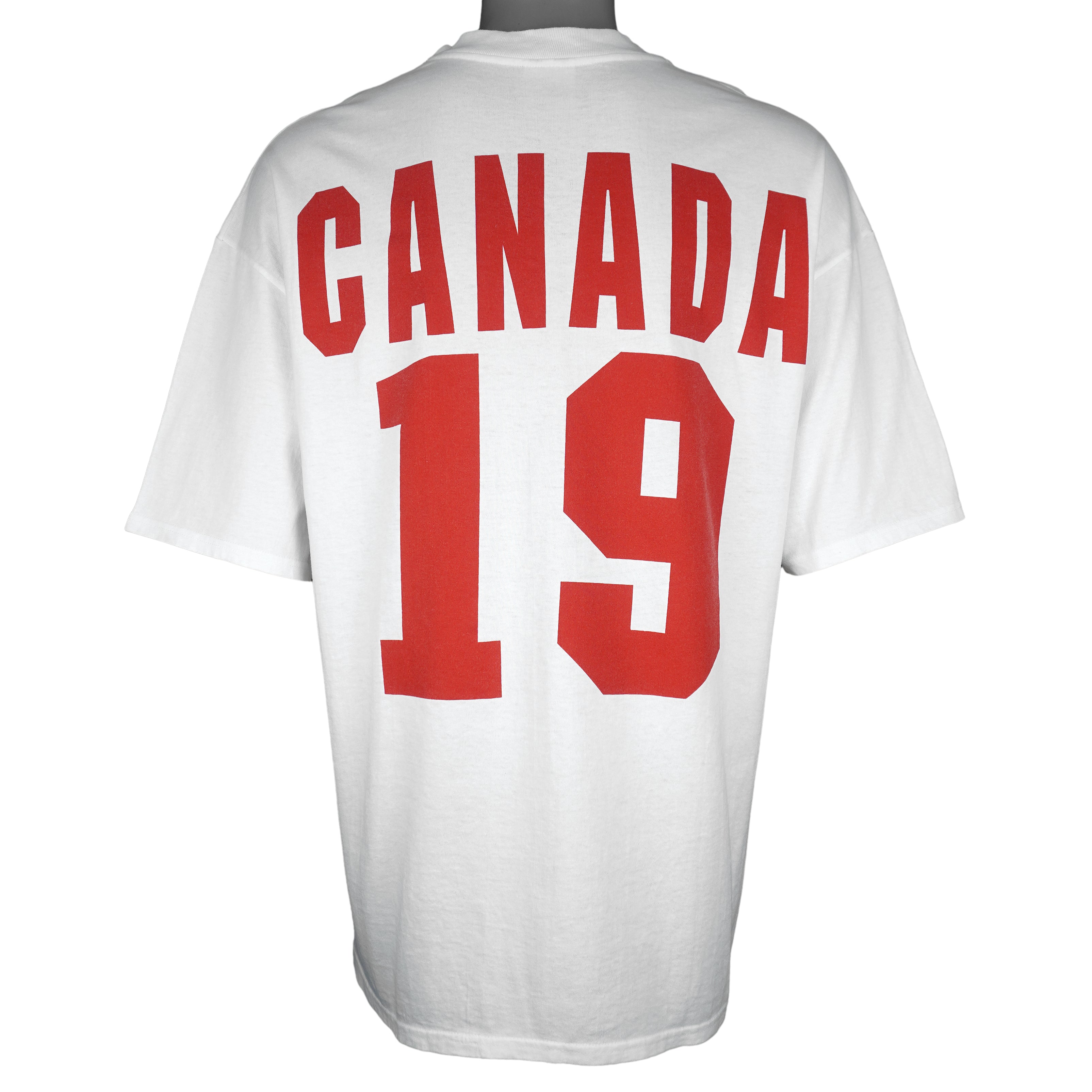 Vintage (Hanes) - Team Canada Paul Henderson Autographed T-Shirt 1997 X-Large Vintage Retro Hockey 