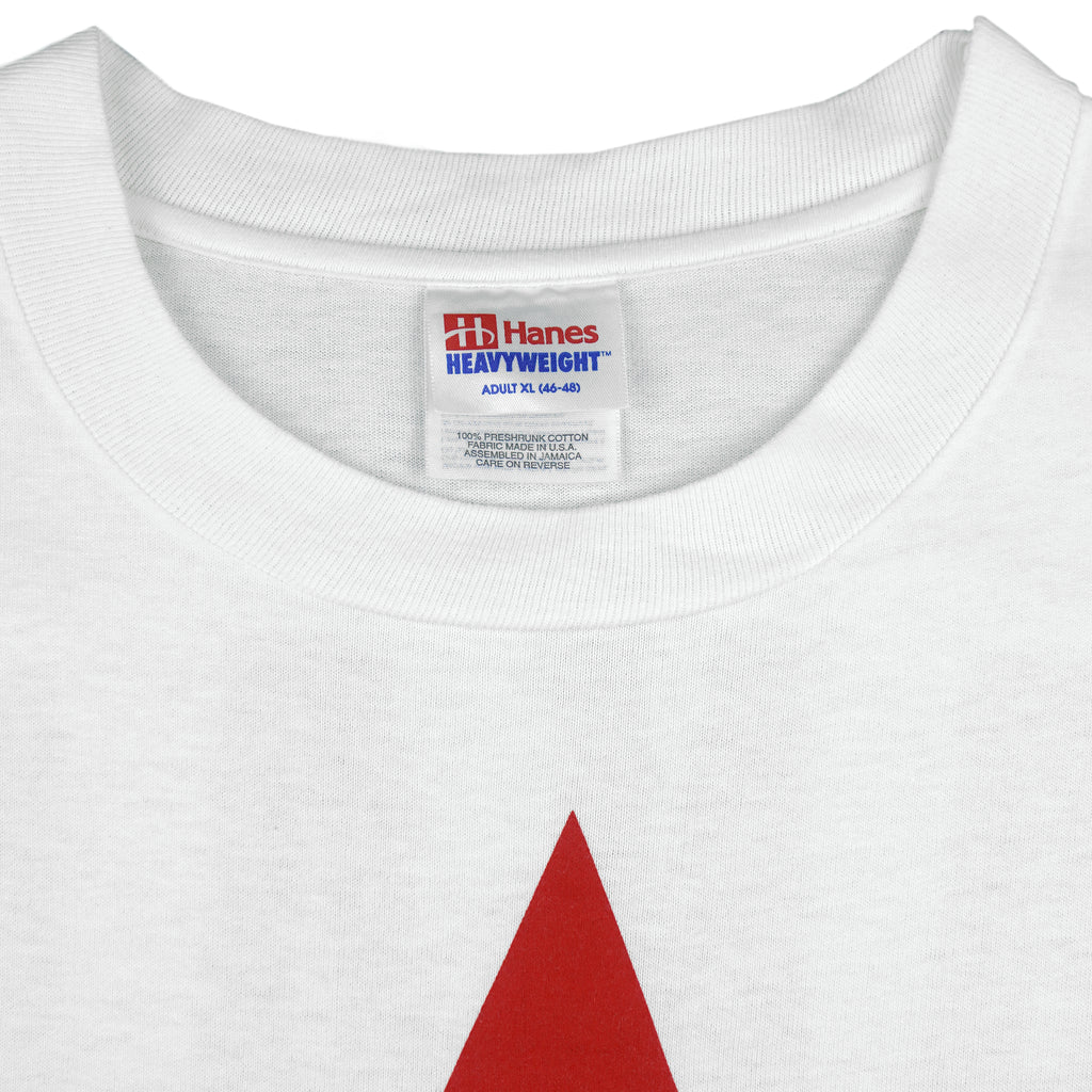 Vintage (Hanes) - Team Canada Paul Henderson Autographed T-Shirt 1997 X-Large Vintage Retro Hockey 
