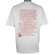 NCAA (Jerzees) - Circle City Classic Pirates VS Rattlers T-Shirt 1996 X-Large Vintage Retro