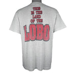 NCAA (Best) - New Mexico Lobos T-Shirt 1990s Large Vintage Retro