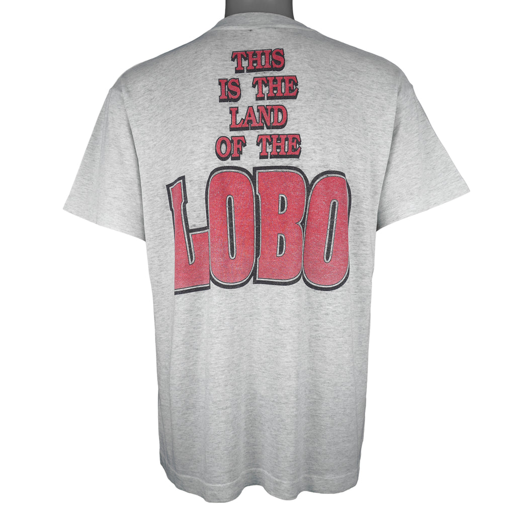 NCAA (Best) - New Mexico Lobos T-Shirt 1990s Large Vintage Retro