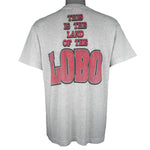 NCAA (Best) - New Mexico Lobos T-Shirt 1990s Large Vintage Retro