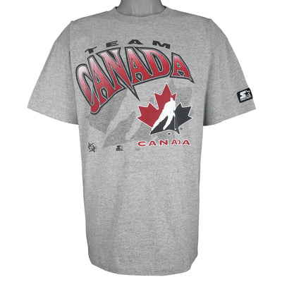 Starter - Team Canada World Cup Of Hockey T-Shirt 1996 Large