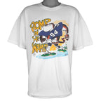 NCAA (Auburn Tiger Rags) - Auburn Tigers Romp In The Swamp T-Shirt 1994 XX-Large Vintage Retro