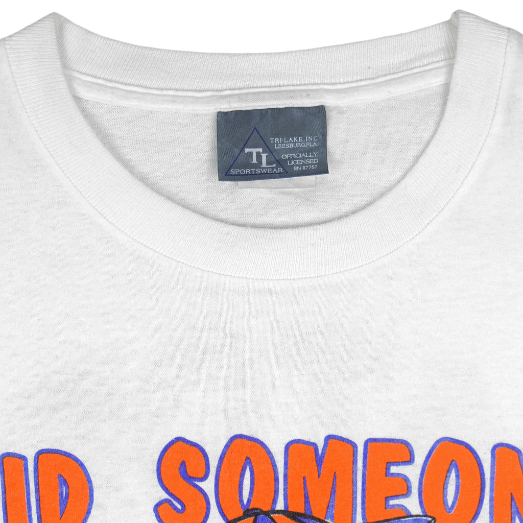 NCAA (TL) - Florida Gators Vs Georgia Bulldogs Single Stitch T-Shirt 1993 X-Large Vintage Retro