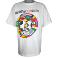 Vintage (AAA) - World Cup USA 94 Country Flags T-Shirt 1994 X-Large Vintage Retro