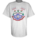 NCAA (Flying) - Badgers Vs UCLA Rose Bowl T-Shirt 1994 X-Large Vintage Retro