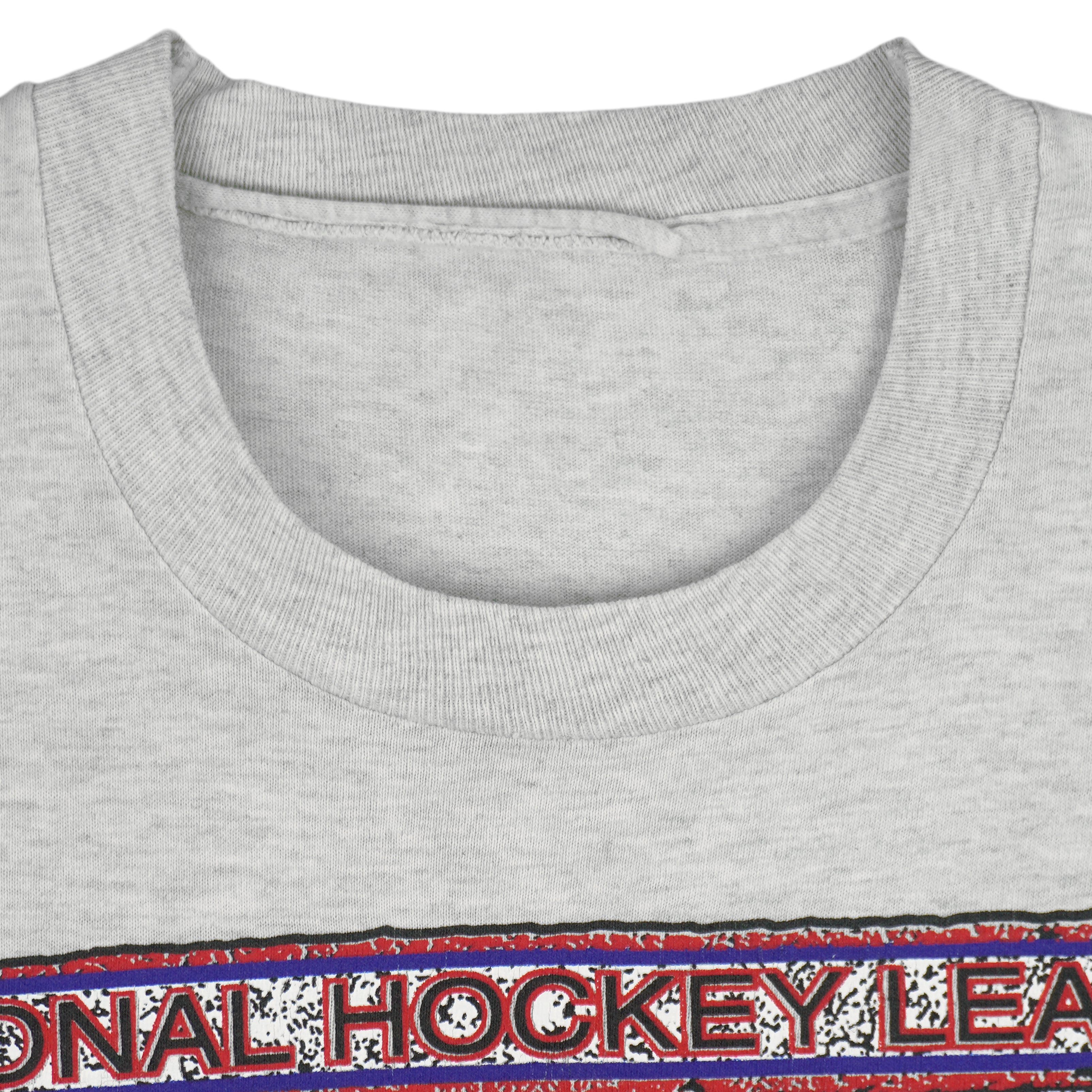 NHL - Winnipeg Jets Big Spell-Out T-Shirt 1990s Medium Vintage Retro
