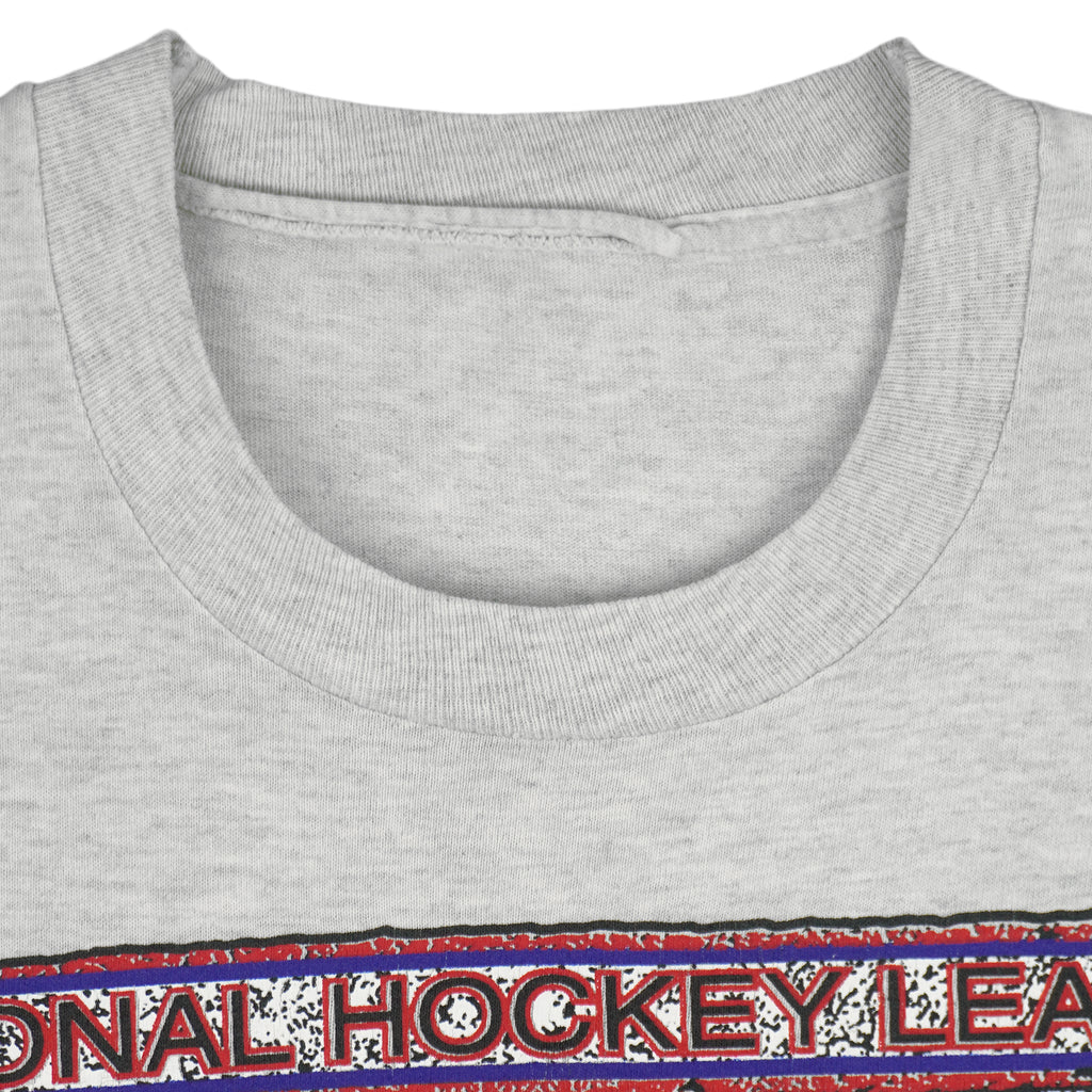 NHL - Winnipeg Jets Big Spell-Out T-Shirt 1990s Medium Vintage Retro
