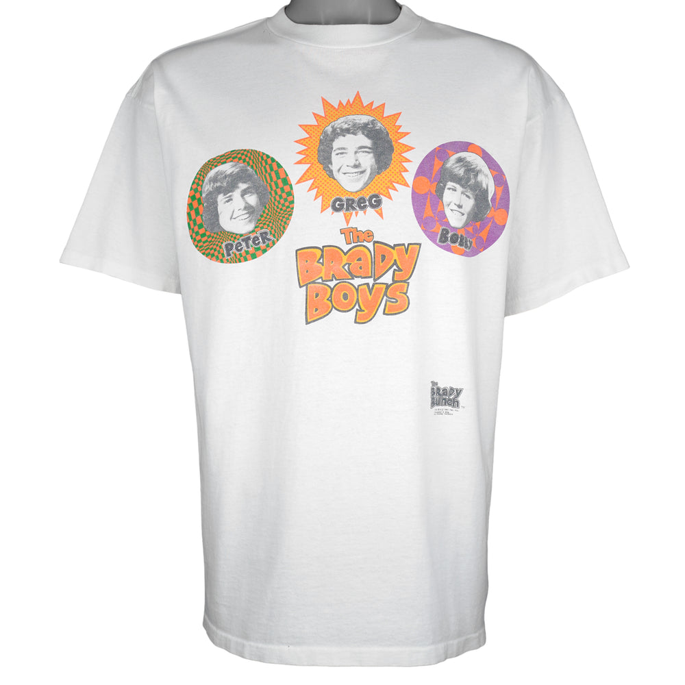 Vintage (Stanley Desantis) - The Brady Bunch, Peter, Greg And Bobby T-Shirt 1993 X-Large Vintage Retro