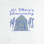 Vintage (Best) - St. Mary's Time to Prey Shark T-Shirt 1995 X-Large Vintage Retro