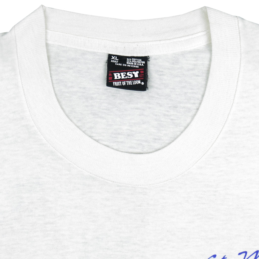 Vintage (Best) - St. Mary's Time to Prey Shark T-Shirt 1995 X-Large Vintage Retro