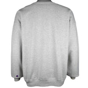 Champion - Grey Crew Neck Sweatshirt 1990s X-Large Vintage Retro