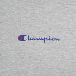 Champion - Grey Crew Neck Sweatshirt 1990s X-Large Vintage Retro