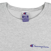 Champion - Grey Crew Neck Sweatshirt 1990s X-Large Vintage Retro