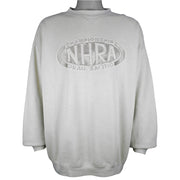 Vintage (Maingate) - NHRA Drag Racing Embroidered Sweatshirt 1990s X-Large Vintage Retro