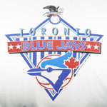 MLB (Bulletin Athletic) - Toronto Blue Jays Crew Neck Sweatshirt 1992 Vintage Retro Baseball 