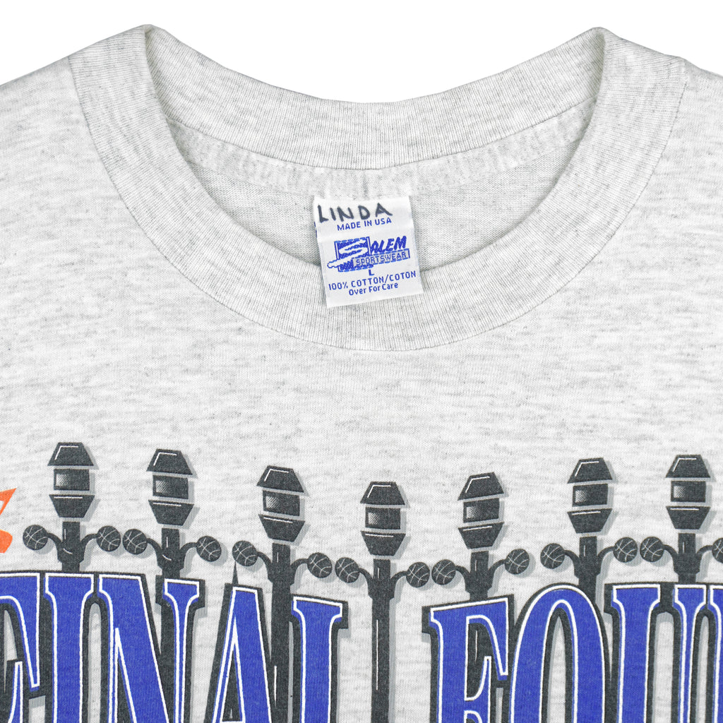NCAA (Salem) - Wolverines vs Tar Heels Final Four New Orleans T-Shirt 1993 Large Vintage Retro Basketball