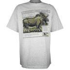 Vintage (Harborside Graphics) - Moose Alces Americana T-Shirt 1990s X-Large Vintage Retro