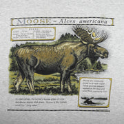 Vintage (Harborside Graphics) - Moose Alces Americana T-Shirt 1990s X-Large Vintage Retro