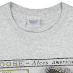 Vintage (Harborside Graphics) - Moose Alces Americana T-Shirt 1990s X-Large Vintage Retro