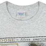 Vintage (Harborside Graphics) - Moose Alces Americana T-Shirt 1990s X-Large Vintage Retro