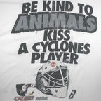 NHL (Hanes) - Cincinnati Cyclones Hockey Single Stitch T-Shirt 1994 XX-Large Vintage Retro Hockey