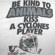 NHL (Hanes) - Cincinnati Cyclones Hockey Single Stitch T-Shirt 1994 XX-Large Vintage Retro Hockey